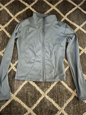 Women’s Zipup Gym Jacket Blue